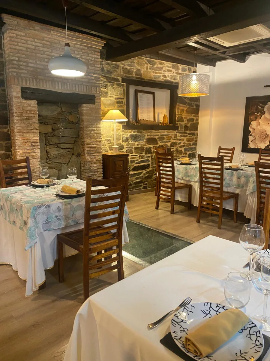 Comedor de La Posada del Casar